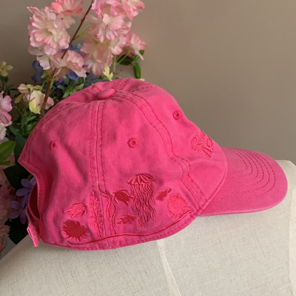🎀BOGO Free!🎀 Ripley's aquarium baseball cap, hot pink, GUC - Picture 4 of 9
